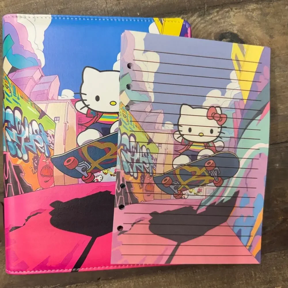 Clearance! Hello Kitty Binder w/ Matching Refill Paper